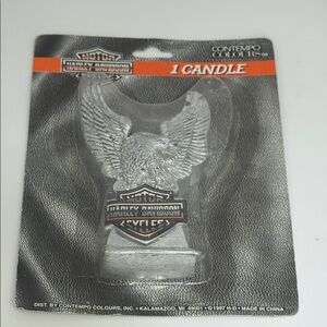 Harley-Davidson Silver Eagle Candle